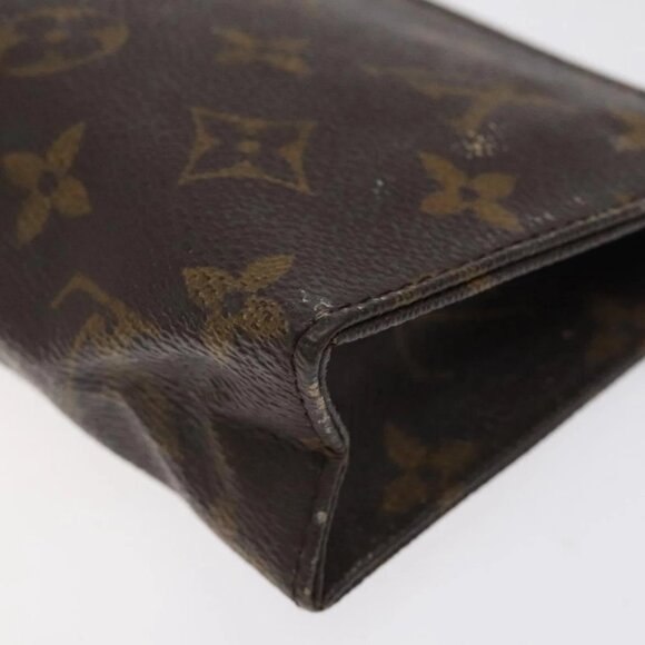 LOUIS VUITTON Monogram Poche Toilette 15 Pouch M47546 LV - Picture 9 of 14
